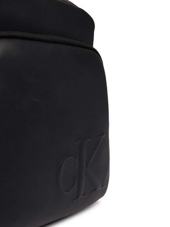 Calvin Klein Calvin Klein Geantă crossover Bold Ck Pocket Reporter LV04D3368G Negru