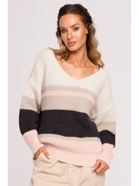 Made of Emotion Made of Emotion Maglione M686 Nero Standard Fit