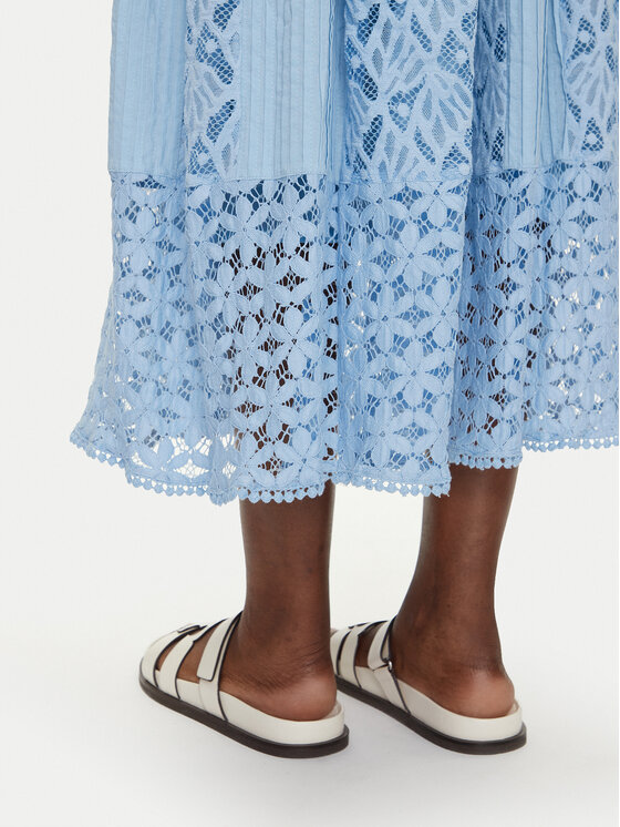 Iconique Iconique Ljetna haljina IC25-064 Svijetloplava Regular Fit