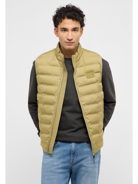 Mustang Mustang Gilet Style Dublin Beige Regular Fit