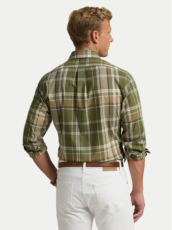 Polo Ralph Lauren Polo Ralph Lauren Сорочка 710960639001 Зелений Custom Fit
