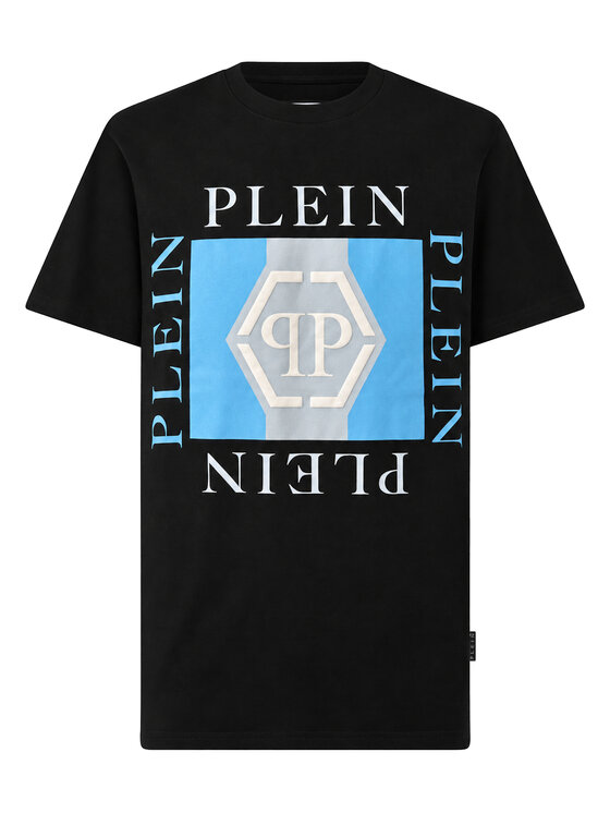 PHILIPP PLEIN PHILIPP PLEIN T-Shirt 31676 Czarny Regular Fit