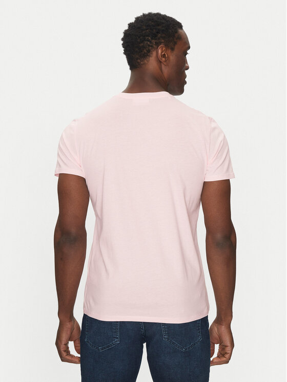 Lacoste Lacoste T-Shirt TH6709 Ροζ Regular Fit