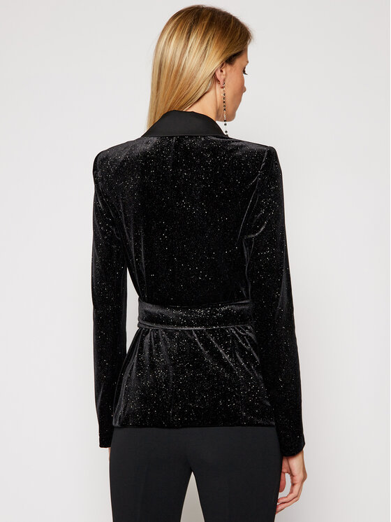 Patrizia Pepe Patrizia Pepe Švarkas 2S1330/A8E6-FB45 Juoda Slim Fit