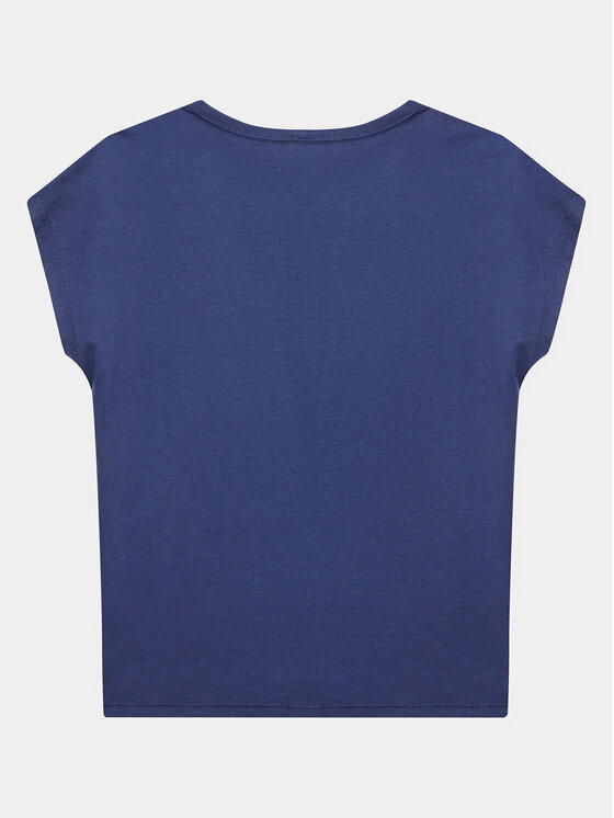 United Colors Of Benetton United Colors Of Benetton Majica 3I1XC10C0 Mornarsko modra Regular Fit