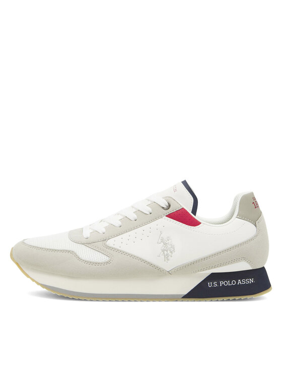 U.S. Polo Assn. U.S. Polo Assn. Sneakersy NOBIL003G Biały