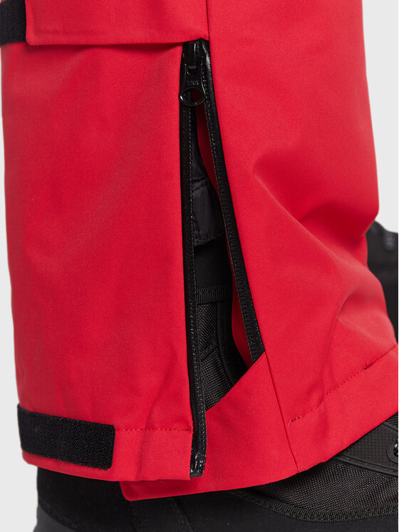 4F 4F Skihose H4Z22-SPMN006 Rot Regular Fit