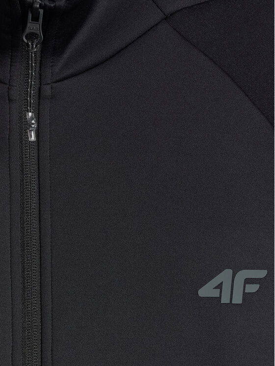 4F 4F Bluza VICTORY PACK Czarny Regular Fit