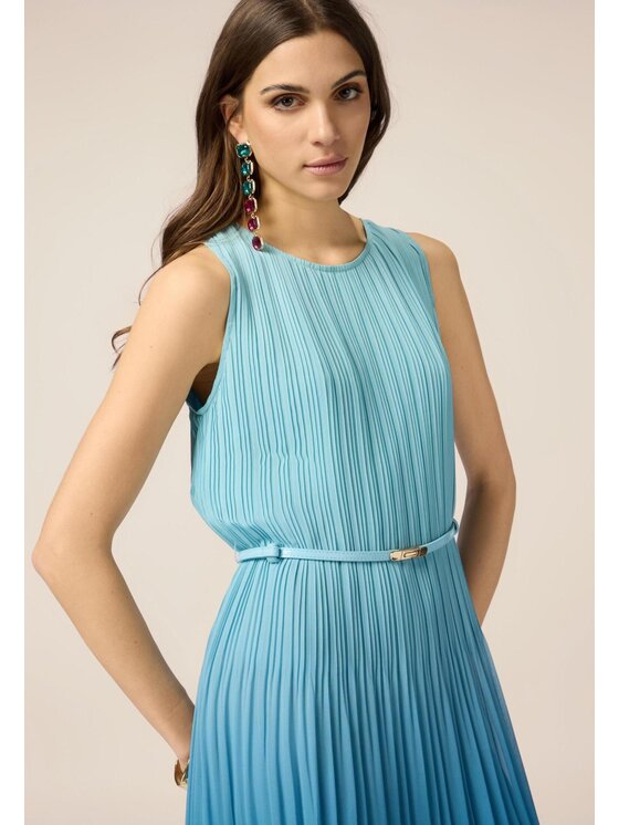 Oltre Oltre Abito da sera 7113R104857N0R4 Turchese A-Line Fit