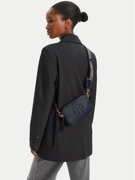 Tory Burch Tory Burch Táska Mini Miller Crossbody 171955 Sötétkék