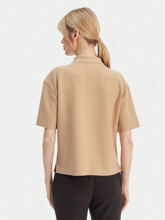 Calvin Klein Calvin Klein Poloshirt LV044E241G Beige Relaxed Fit