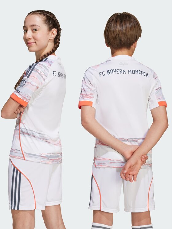adidas adidas Koszulka techniczna FC Bayern 25/26 Away Jersey Biały Regular Fit