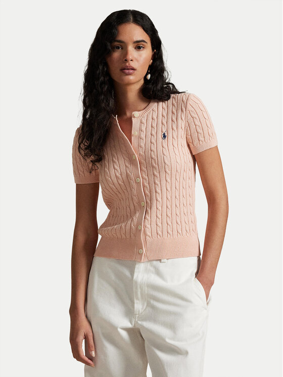 Polo Ralph Lauren Polo Ralph Lauren Kardigan 211965760001 Oranž Slim Fit
