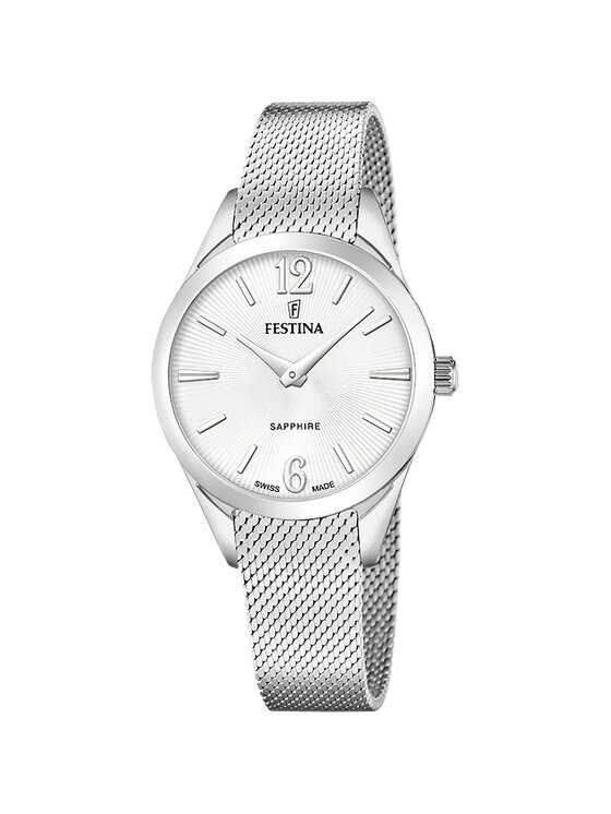 Festina Festina Ρολόι F20076-1 Ασημί
