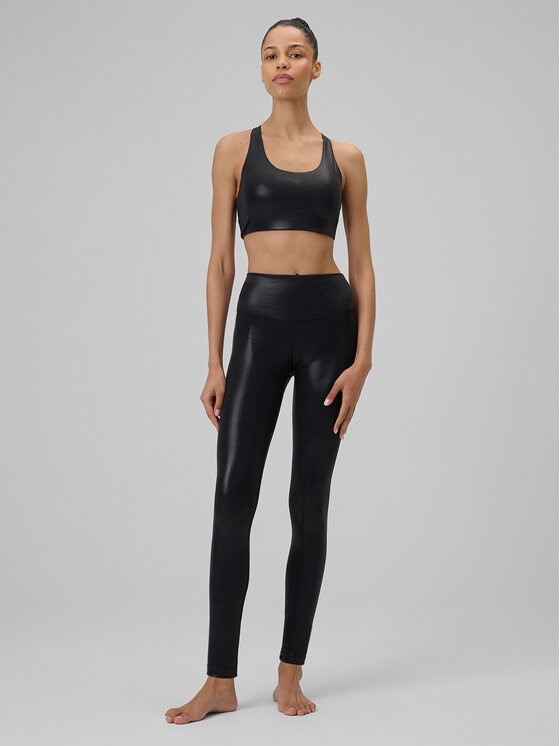 4F 4F Biustonosz sportowy YOGA Czarny