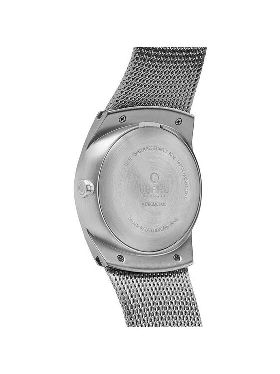 Obaku Obaku Hodinky V176GMCLMC Strieborná