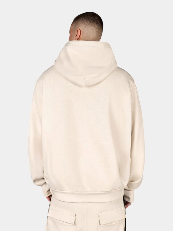 MADE BY SOCIETY MADE BY SOCIETY Kurtka anorak Hanorac Texture Block Zip - H17132 Beżowy Basic Fit