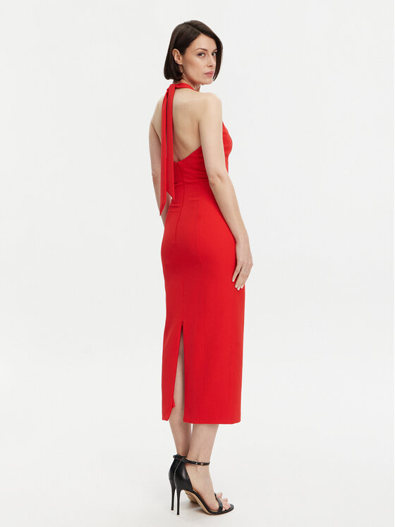 ACCESS FASHION ACCESS FASHION Koktel haljina 53-3403-218 Crvena Regular Fit