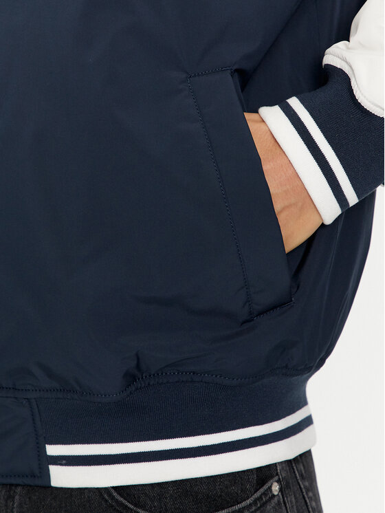 Tommy Jeans Tommy Jeans Bomber Colorblock Varsity DM0DM18702 Tamnoplava Regular Fit