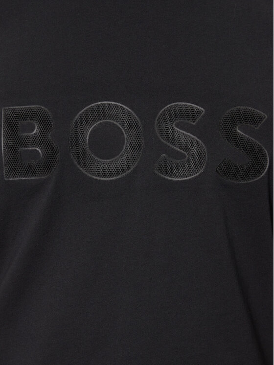 BOSS Boss T-krekls Tee 1 50512866 Melns Regular Fit