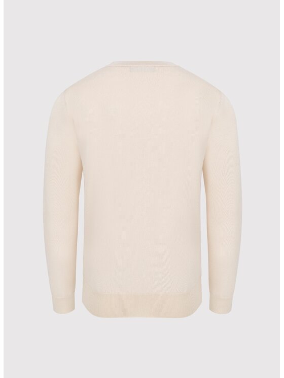 Pako Lorente Pako Lorente Sweter P25SF-2X-007 Beżowy Classic Fit