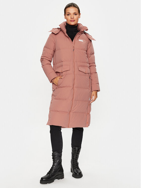 Maloja Maloja Geacă din puf Bormiom 34183-1-8583 Roz Regular Fit