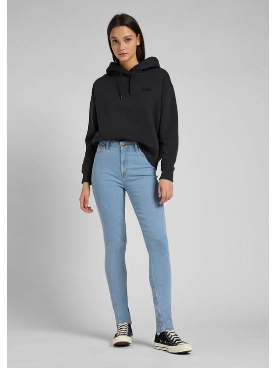 Lee Lee Jeansy IVY Niebieski Skinny Fit