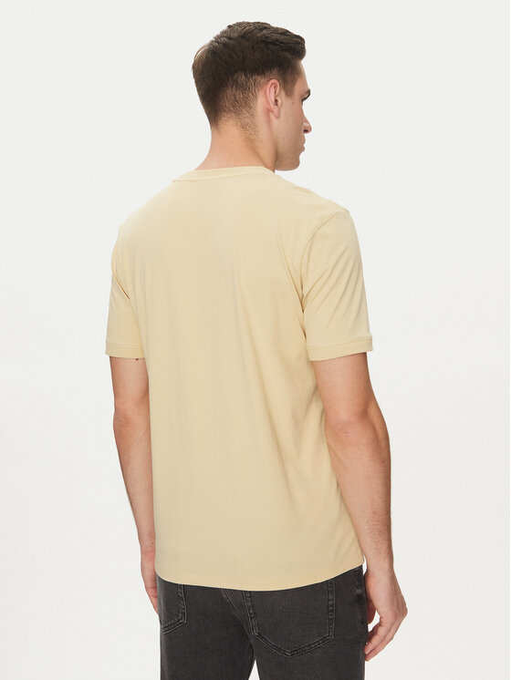 HUGO HUGO T-shirt Diragolino212 50447978 Bež Regular Fit
