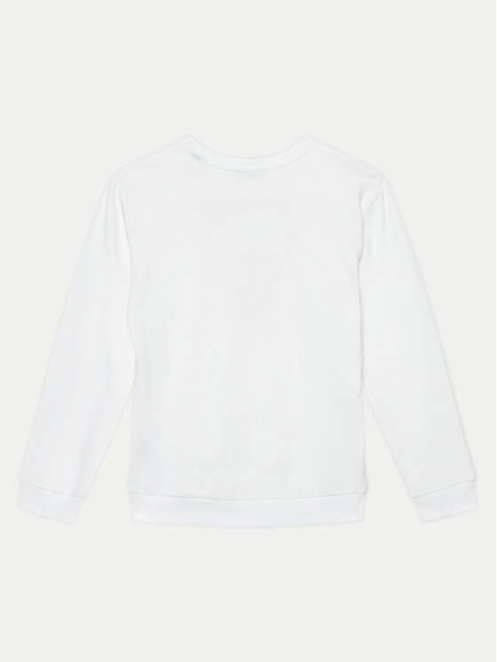 Guess Guess Μπλούζα L73Q09 KAUG0 Λευκό Regular Fit