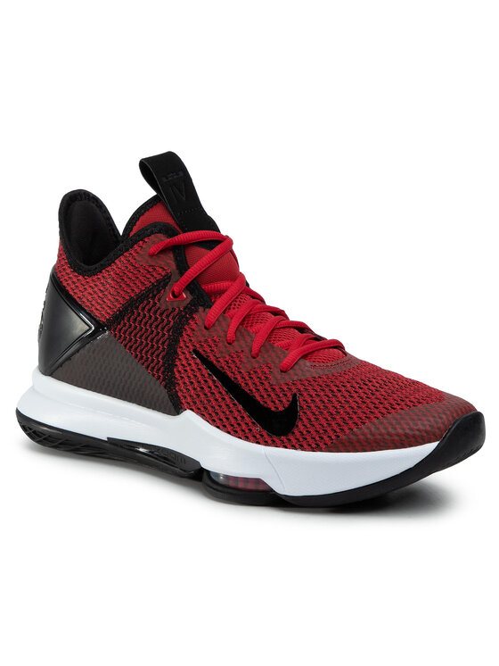 Nike lebron on sale 4 rouge