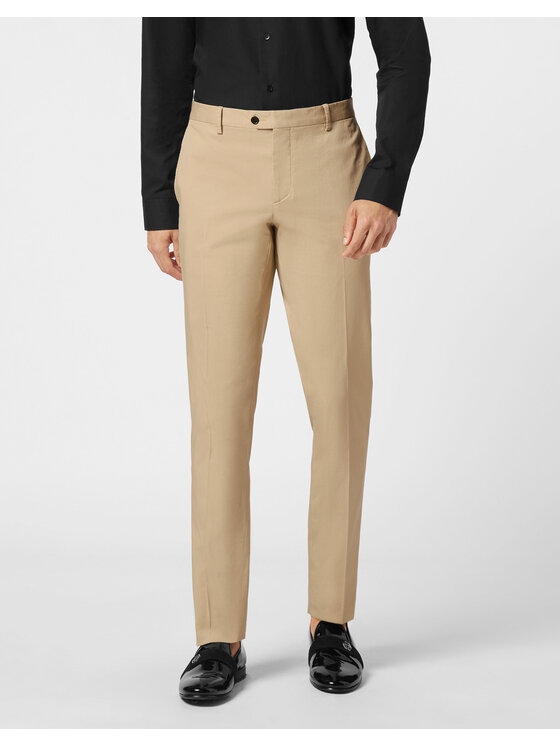 PHILIPP PLEIN PHILIPP PLEIN Chino kalhoty 9387 Béžová Chino Fit