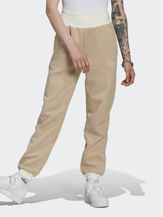 Adidas jogginghose outlet beige