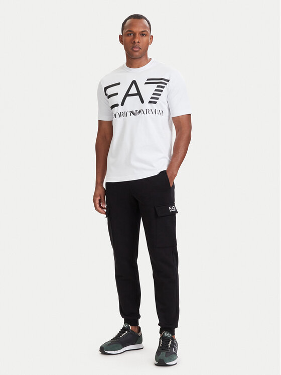 EA7 Emporio Armani EA7 Emporio Armani Tricou 7M002200 AF27188 U0002 Alb Regular Fit