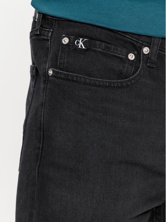 Calvin Klein Jeans Calvin Klein Jeans Jeans hlače J30J323689 Črna Tapered Fit