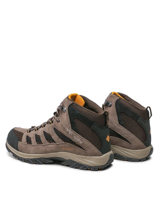 Columbia Columbia Trekkingi Crestwood Mid Waterproof BM5371 Brązowy