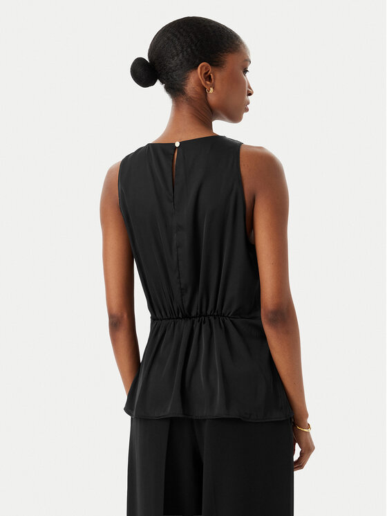 Rinascimento Rinascimento Μπλουζάκι CFC0019901002 Μαύρο Regular Fit