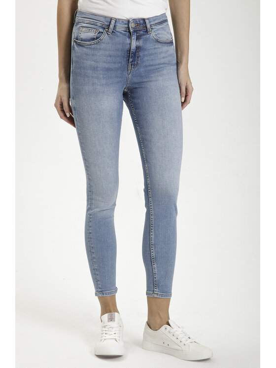Cross Jeans Cross Jeans Jeansy P 429-136 Niebieski Super Skinny Fit