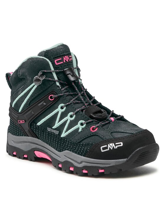 CMP CMP Turistiniai batai Kids Rigel Mid Trekking Shoe Wp 3Q12944 Juoda