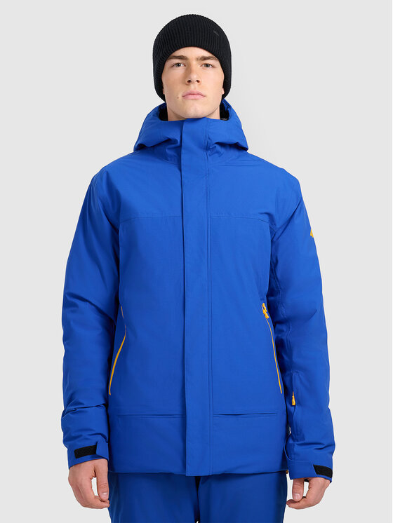 4F 4F Kurtka narciarska SKIWEAR Niebieski Regular Fit