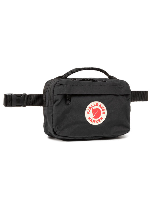Saszetka nerka Fjällräven, Czarna, Kanken Hip Pack 23796