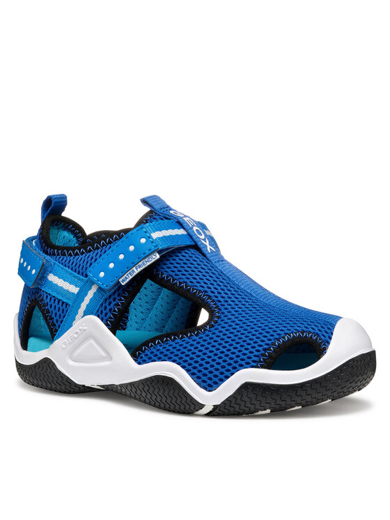 Geox Geox Sandály Jr Wader J1530A 14 C4011 M Modrá