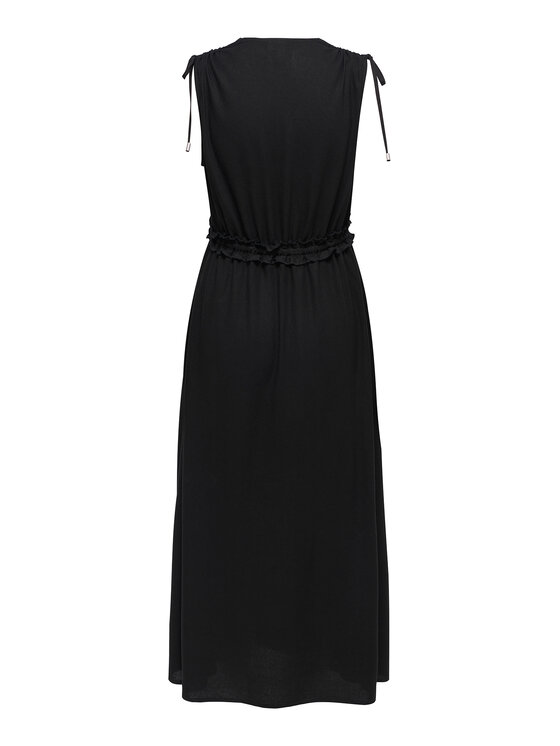 ONLY ONLY Vasarinė suknelė Goa 15363694 Juoda Regular Fit