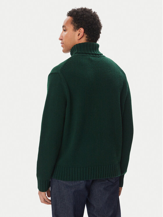 Polo Ralph Lauren Polo Ralph Lauren Bluză cu gât 710B59534001 Verde închis Regular Fit