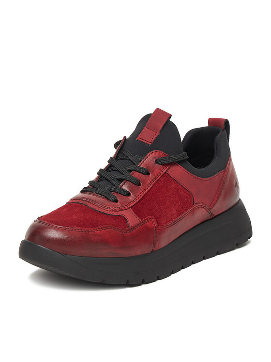 Remonte Remonte Sneakersy D2V00-35 Bordó
