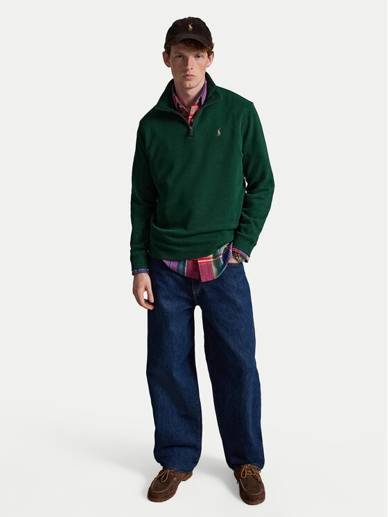 Polo Ralph Lauren Polo Ralph Lauren Суитшърт 710P07411503 Зелен Regular Fit