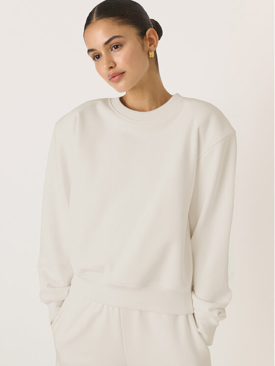 La Mania La Mania Felpa ROSIN Bianco Classic Fit