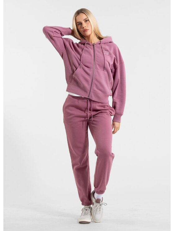 PITBULL PITBULL Bluza MANZANITA HEART Różowy Regular Fit