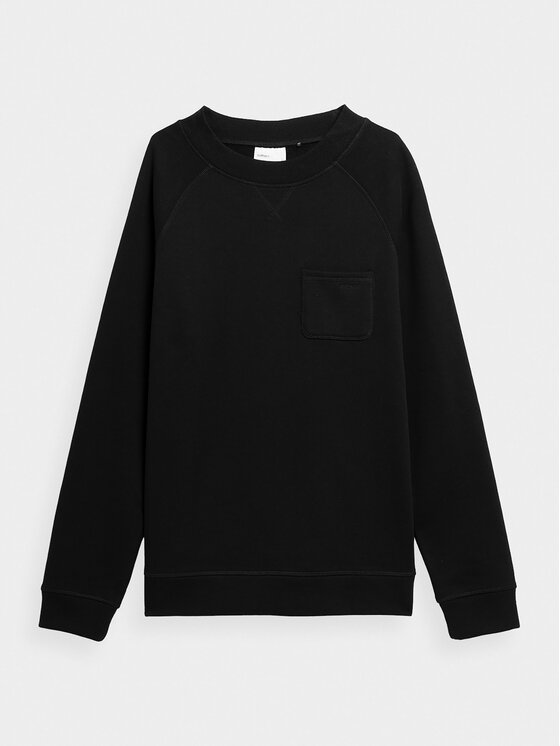 Outhorn Outhorn Μπλούζα OTHAW23TSWSM680 Μαύρο Regular Fit