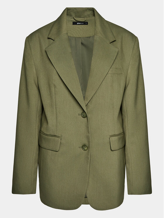 Gina Tricot Giacca da abito 19703 Cachi Oversize, taglia : S