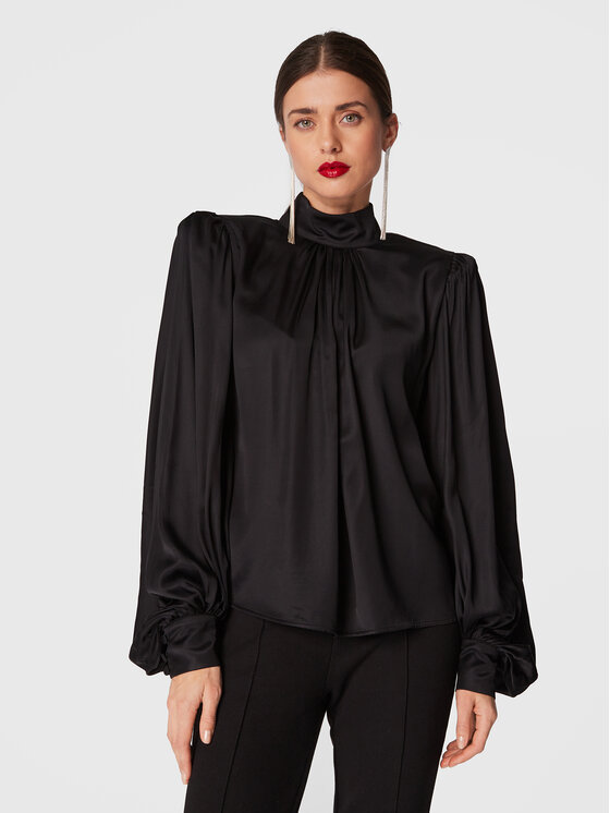 MVP Wardrobe MVP Wardrobe Blúzka Bond MVPI2BL008.0RA0067 Čierna Regular Fit